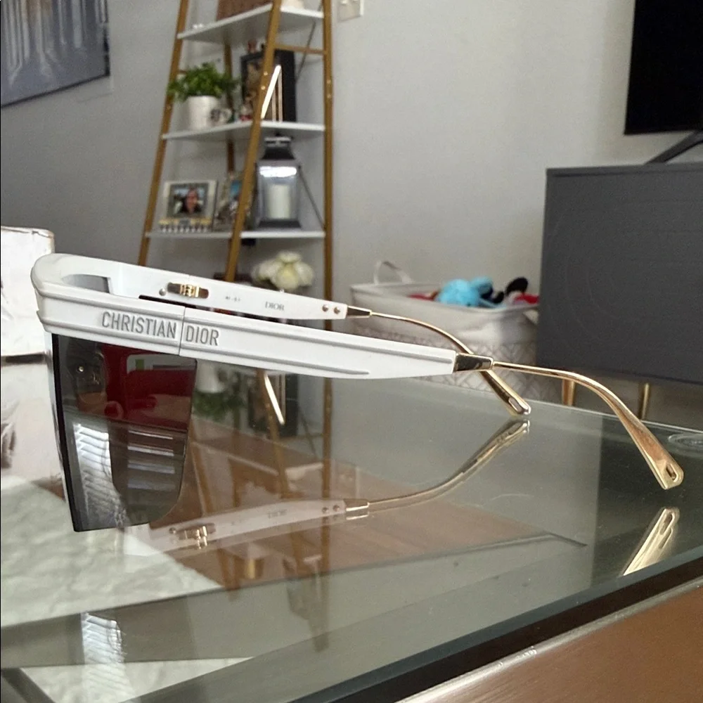 Dior club White/silver Glasses